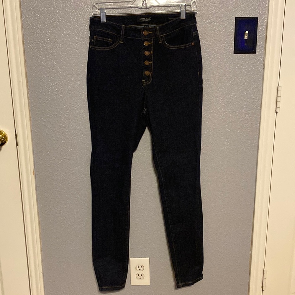 Judy Blue dark wash button-fly skinny fit